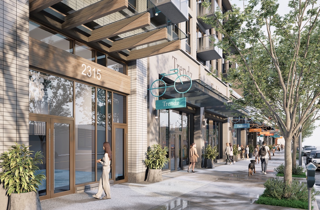 Concept for the redevelopment of Safeway at 2315 West 4th Avenue, Vancouver. (Musson Cattell Mackey Partnership/LowTide Properties/PCI Developments)