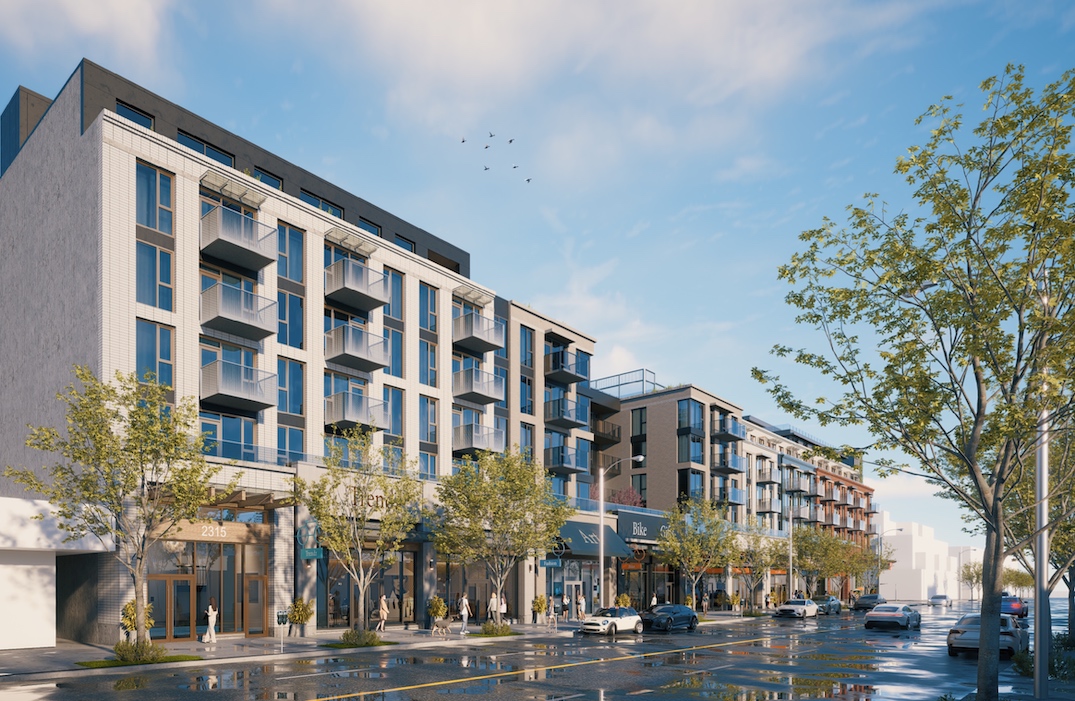 Concept for the redevelopment of Safeway at 2315 West 4th Avenue, Vancouver. (Musson Cattell Mackey Partnership/LowTide Properties/PCI Developments)